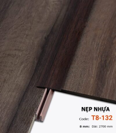 Nẹp Nhựa Nối Sàn Gỗ 8mm T8-132