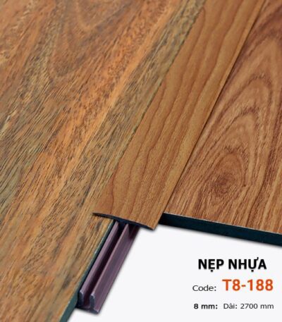 Nẹp Nhựa Nối Sàn Gỗ 8mm T8-188