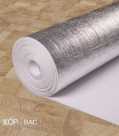 Xốp Trắng Tráng Bạc Lót Sàn