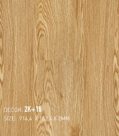 Sàn Nhựa Có Keo Sẵn 2K Vinyl 2K+16