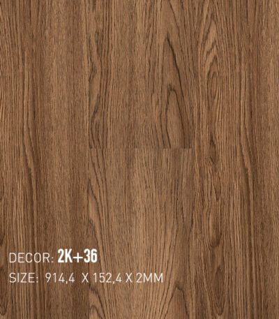 Sàn Nhựa Có Keo Sẵn 2K Vinyl 2K+36