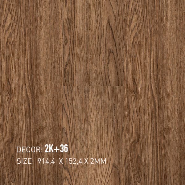 Sàn Nhựa Có Keo Sẵn 2K Vinyl 2K+36