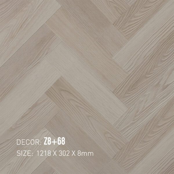 Sàn Gỗ Vân Xương Cá 3K ART Z8+68