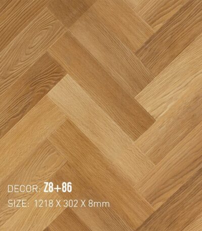 Sàn Gỗ Vân Xương Cá 3K ART Z8+86