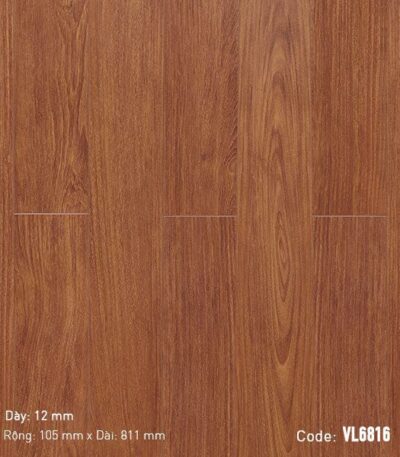 Sàn Gỗ Công Nghiệp 3K-Vina 12mm Bản Nhỏ VL6816