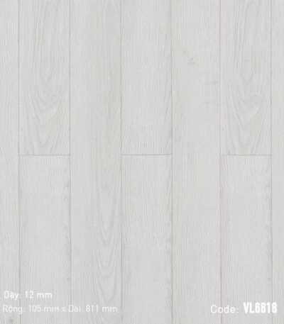 Sàn Gỗ Công Nghiệp 3K-Vina 12mm Bản Nhỏ VL6818