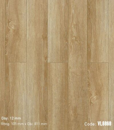 Sàn Gỗ Công Nghiệp 3K-Vina 12mm Bản Nhỏ VL6868