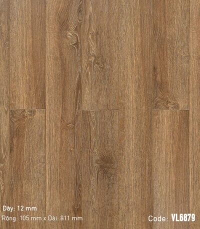 Sàn Gỗ Công Nghiệp 3K-Vina 12mm Bản Nhỏ VL6879