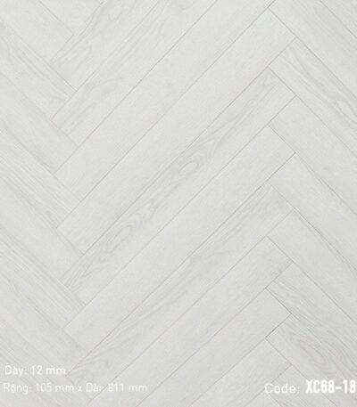 Sàn Gỗ Công Nghiệp 3K-Vina 12mm Xương Cá XC68-18