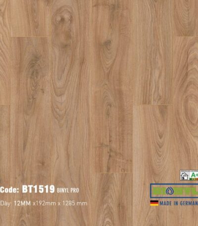 Sàn Gỗ Công Nghiệp Cao Cấp Cốt Đen Bionyl Pro BT1519