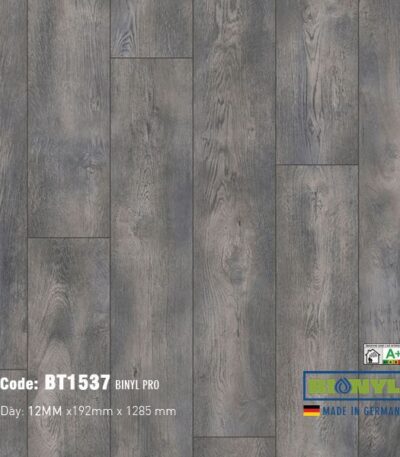 Sàn Gỗ Công Nghiệp Cao Cấp Cốt Đen Bionyl Pro BT1537