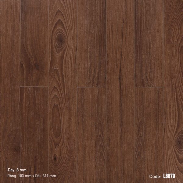 Sàn Gỗ Công Nghiệp Cao Cấp Cốt Đen Dream Lucky L8679