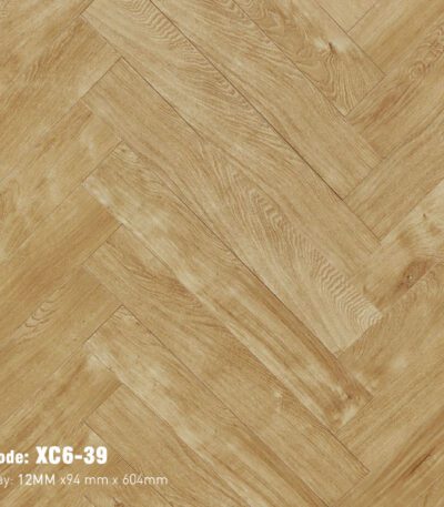 Sàn Gỗ Công Nghiệp Xương Cá Cao Cấp Cốt Đen XC6-39