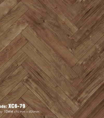 Sàn Gỗ Công Nghiệp Xương Cá Cao Cấp Cốt Đen XC6-79