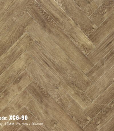 Sàn Gỗ Công Nghiệp Xương Cá Cao Cấp Cốt Đen XC6-90