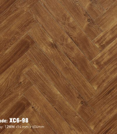 Sàn Gỗ Công Nghiệp Xương Cá Cao Cấp Cốt Đen XC6-98