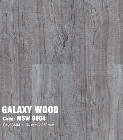 Sàn Nhựa Dán Keo Galaxy Giả Gỗ 3mm MSW 9004
