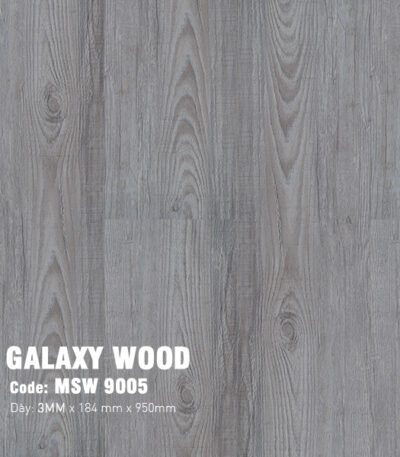 Sàn Nhựa Dán Keo Galaxy Giả Gỗ 3mm MSW 9005