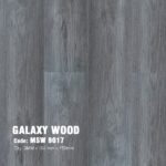 Sàn Nhựa Dán Keo Galaxy Giả Gỗ 3mm MSW 9017