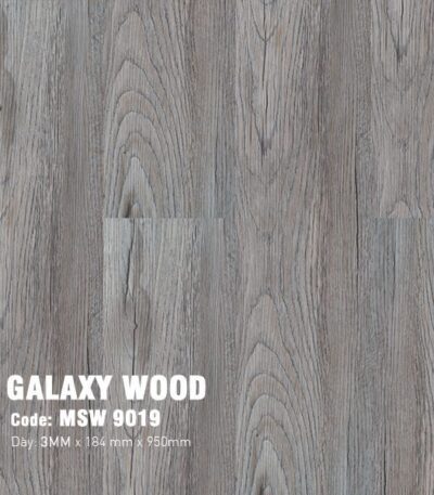 Sàn Nhựa Dán Keo Galaxy Giả Gỗ 3mm MSW 9019
