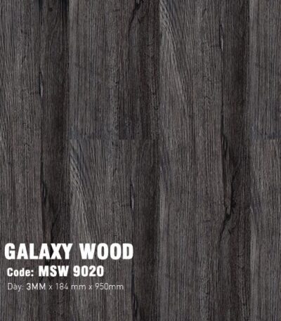 Sàn Nhựa Dán Keo Galaxy Giả Gỗ 3mm MSW 9020