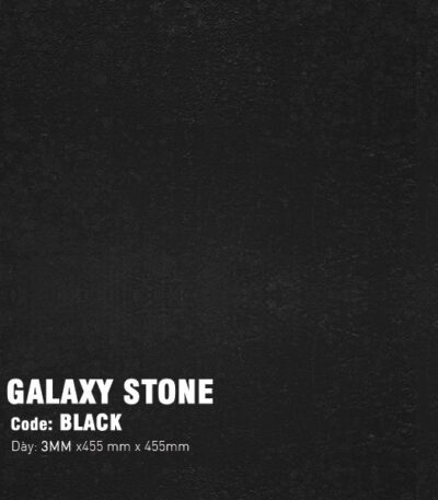 Sàn Nhựa Dán Keo Galaxy Giả Đá Black