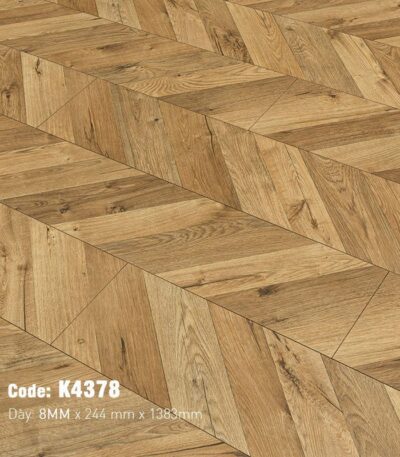 Sàn Gỗ Công Nghiệp Xương Cá Kaindl 8mm K4378