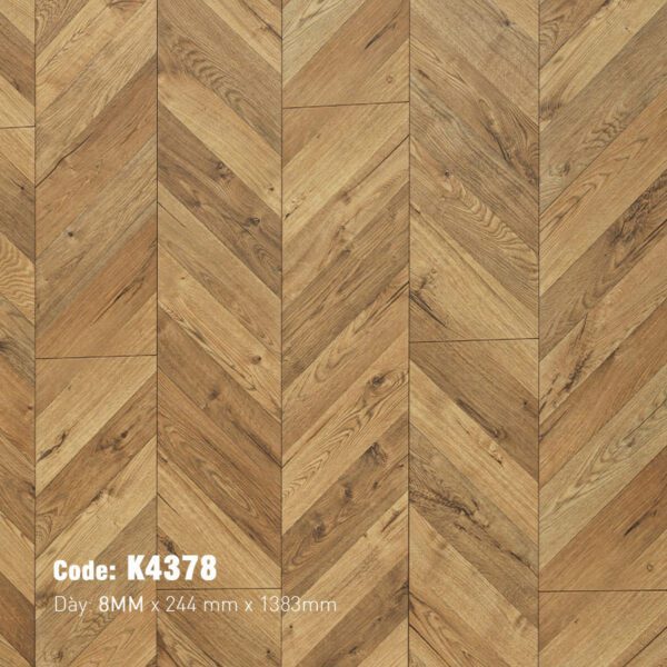 Sàn Gỗ Công Nghiệp Xương Cá Kaindl 8mm K4378