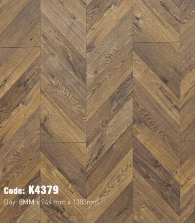 Sàn Gỗ Công Nghiệp Xương Cá Kaindl 8mm K4379