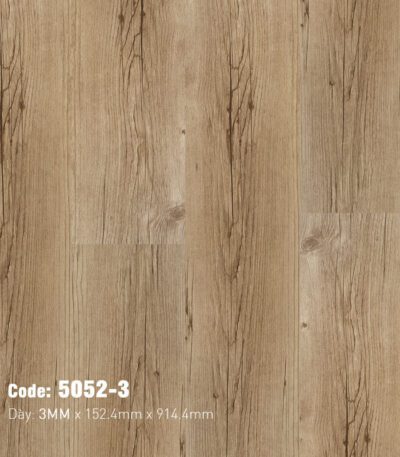 Sàn Nhựa Dán Keo Korea Vinyl 3mm 5052-3