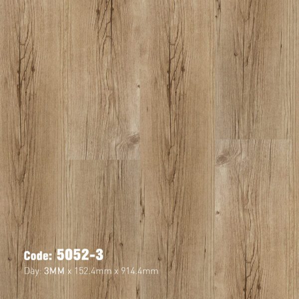Sàn Nhựa Dán Keo Korea Vinyl 3mm 5052-3