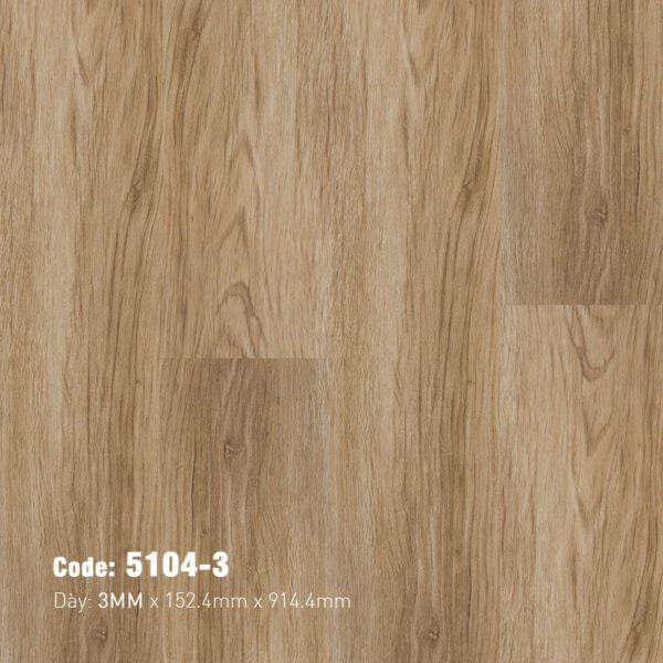 Sàn Nhựa Dán Keo Korea Vinyl 3mm 5104-3