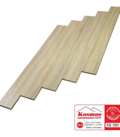Sàn Gỗ Công Nghiệp Kosmos 12mm KB 1881