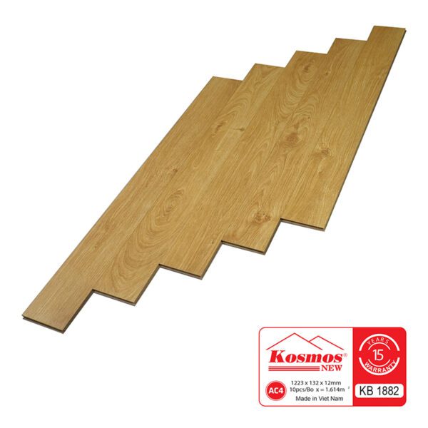 Sàn Gỗ Công Nghiệp Kosmos 12mm KB 1882