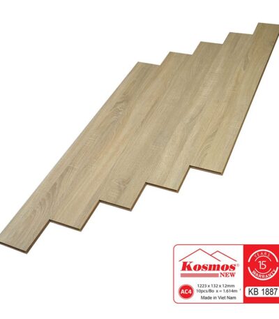 Sàn Gỗ Công Nghiệp Kosmos 12mm KB 1887