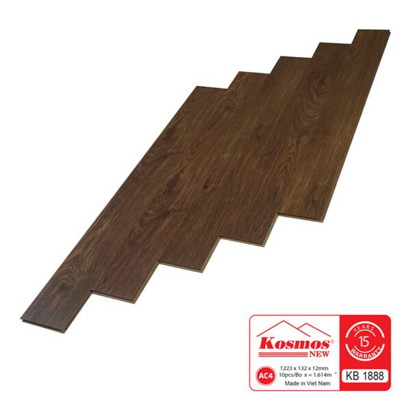 Sàn Gỗ Công Nghiệp Kosmos 12mm KB 1888