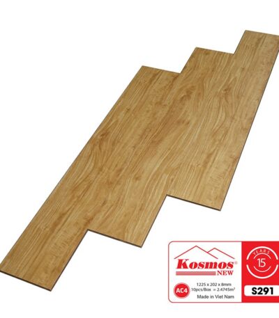 Sàn Gỗ Công Nghiệp Kosmos 8mm Bản Lớn S291