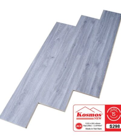 Sàn Gỗ Công Nghiệp Kosmos 8mm Bản Lớn S298