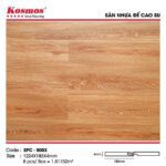 Sàn Nhựa Hèm Khóa Kosmos 4mm Đế Cao Su SPC-5003