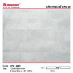 Sàn Nhựa Hèm Khóa Kosmos 4mm Đế Cao Su SPC-5007