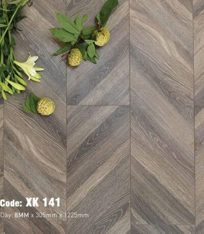 Sàn Gỗ Công Nghiệp Morser 8mm Vân Xương Cá XK141