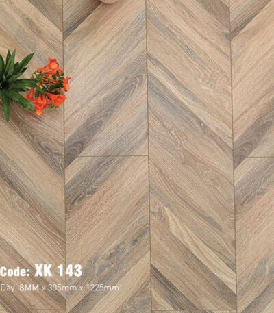 Sàn Gỗ Công Nghiệp Morser 8mm Vân Xương Cá XK143