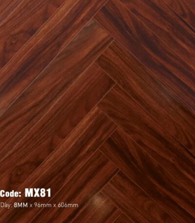 Sàn Gỗ Công Nghiệp Morser 8mm Xương Cá MX81