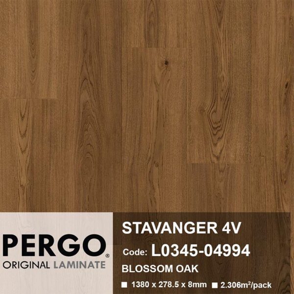Sàn Gỗ Công Nghiệp Pergo Stavanger 4V 04994