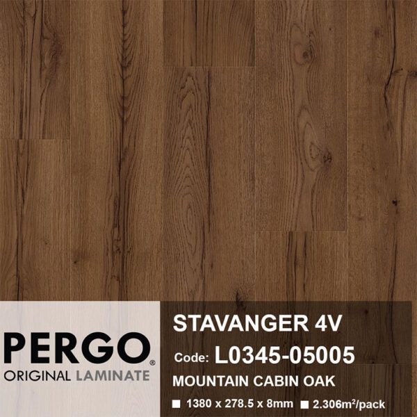 Sàn Gỗ Công Nghiệp Pergo Stavanger 4V 05005