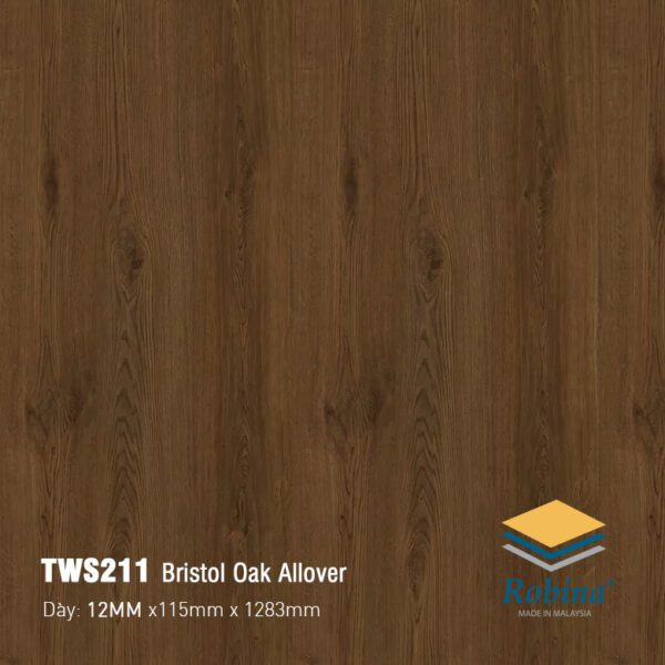 Sàn Gỗ Công Nghiệp Robina 12mm Bản Nhỏ TWS211