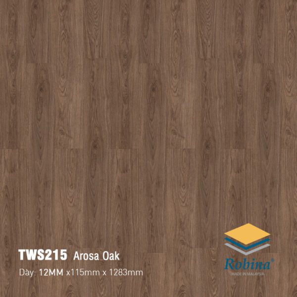 Sàn Gỗ Công Nghiệp Robina 12mm Bản Nhỏ TWS215