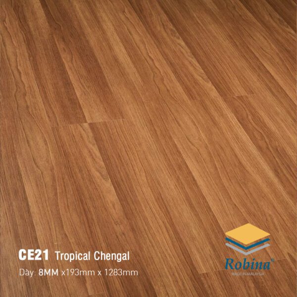 Sàn Gỗ Công Nghiệp Robina 8mm Bản Lớn CE21