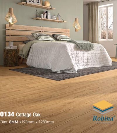 Sàn Gỗ Công Nghiệp Robina 8mm Bản Lớn O134