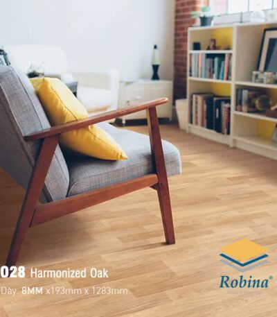 Sàn Gỗ Công Nghiệp Robina 8mm Bản Lớn O28
